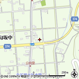 静岡県磐田市匂坂中663周辺の地図