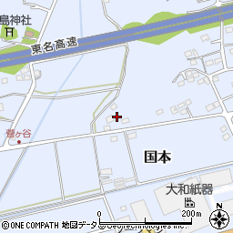 静岡県袋井市国本1453周辺の地図