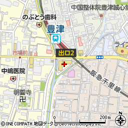 株式会社佐井福商店　豊津店周辺の地図