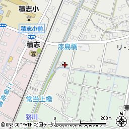 静岡県浜松市中央区積志町1393周辺の地図