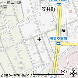 静岡県浜松市中央区笠井町1579周辺の地図