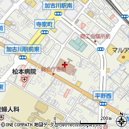 東播磨地区　人権教育研究協議会周辺の地図