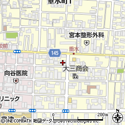 大阪府吹田市垂水町3丁目4-4周辺の地図