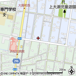 静岡県浜松市中央区大島町1403周辺の地図