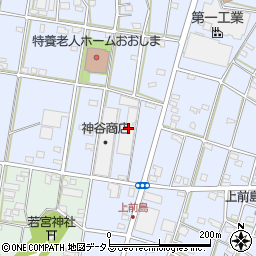 静岡県浜松市中央区大島町708周辺の地図