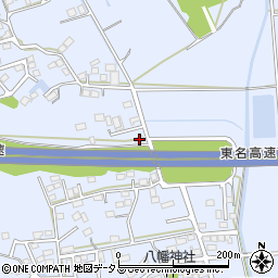 静岡県袋井市鷲巣842-1周辺の地図