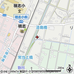静岡県浜松市中央区積志町1391周辺の地図