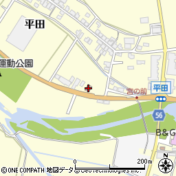 大山田郵便局周辺の地図