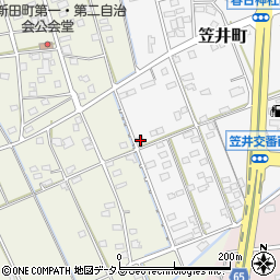 静岡県浜松市中央区笠井町1601周辺の地図