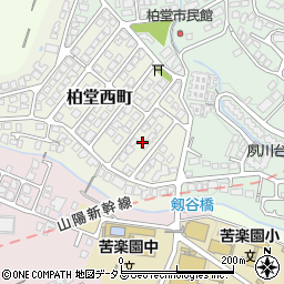 兵庫県西宮市柏堂西町8周辺の地図