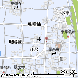 京都府相楽郡精華町祝園味噌柿30周辺の地図