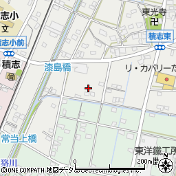 静岡県浜松市中央区積志町1377周辺の地図