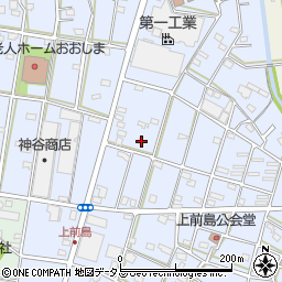 静岡県浜松市中央区大島町184周辺の地図