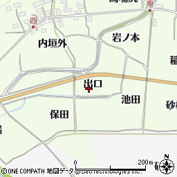 京都府木津川市加茂町西出口周辺の地図