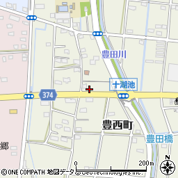 静岡県浜松市中央区豊西町1865周辺の地図