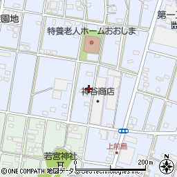 静岡県浜松市中央区大島町715周辺の地図