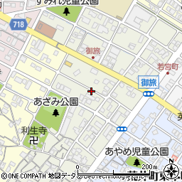 兵庫県高砂市荒井町御旅周辺の地図