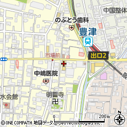 キリン堂　豊津店周辺の地図