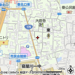 大阪府寝屋川市秦町33-19周辺の地図