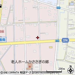 静岡県浜松市中央区恒武町753周辺の地図
