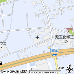 静岡県袋井市国本797-1周辺の地図