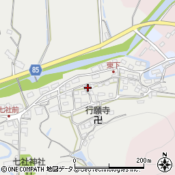 兵庫県神戸市北区山田町東下61周辺の地図
