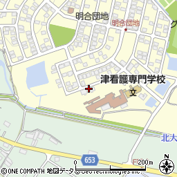 三重県津市安濃町田端上野970-20周辺の地図