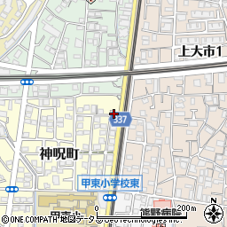 読売新聞甲東園ＹＣ周辺の地図