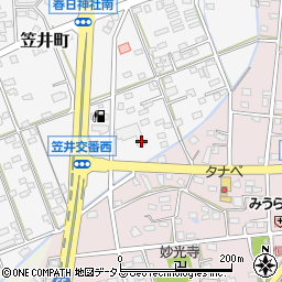 静岡県浜松市中央区笠井町1480周辺の地図