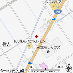 静岡県榛原郡吉田町住吉1366周辺の地図