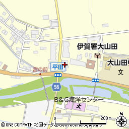 伊賀市役所　大山田支所住民福祉課周辺の地図