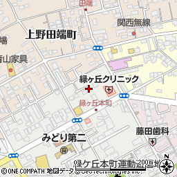 三重県伊賀市緑ケ丘本町752周辺の地図