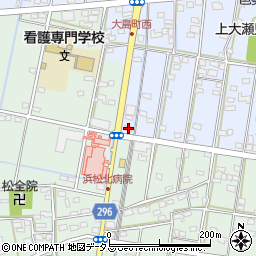 静岡県浜松市中央区大島町1406周辺の地図