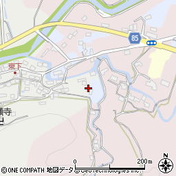 兵庫県神戸市北区山田町東下1周辺の地図