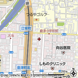 三井精機工業株式会社　大阪営業所周辺の地図