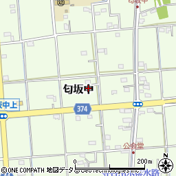 静岡県磐田市匂坂中900周辺の地図