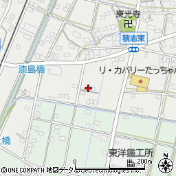静岡県浜松市中央区積志町1361周辺の地図