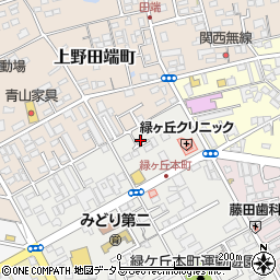 三重県伊賀市緑ケ丘本町744-13周辺の地図