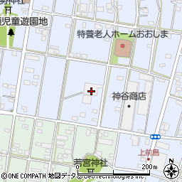 静岡県浜松市中央区大島町747周辺の地図