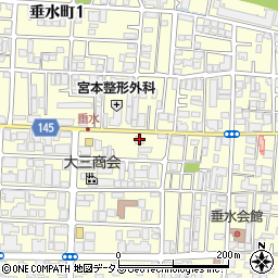 ライブガーデン江坂周辺の地図