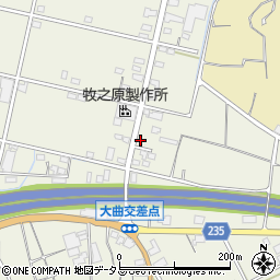 静岡県牧之原市東萩間2792-1周辺の地図