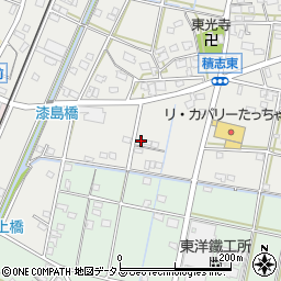静岡県浜松市中央区積志町1362周辺の地図