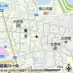 大阪府寝屋川市秦町35-3周辺の地図