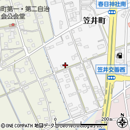 静岡県浜松市中央区笠井町1603周辺の地図