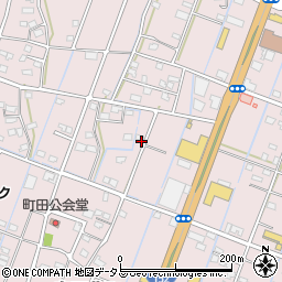 静岡県浜松市中央区有玉北町周辺の地図