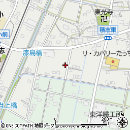 静岡県浜松市中央区積志町1378周辺の地図