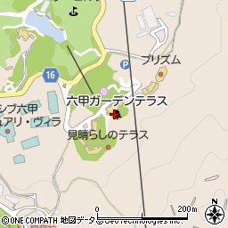 兵庫県神戸市灘区六甲山町五介山周辺の地図
