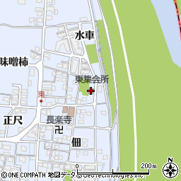 東集会所周辺の地図
