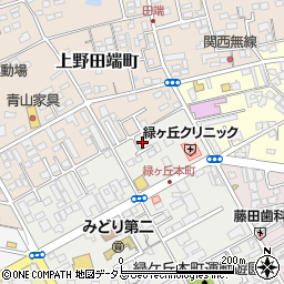 三重県伊賀市緑ケ丘本町744周辺の地図