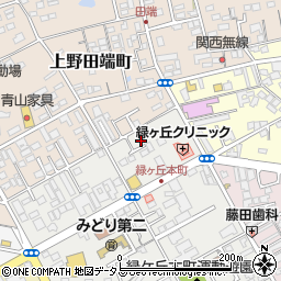 三重県伊賀市緑ケ丘本町744-12周辺の地図